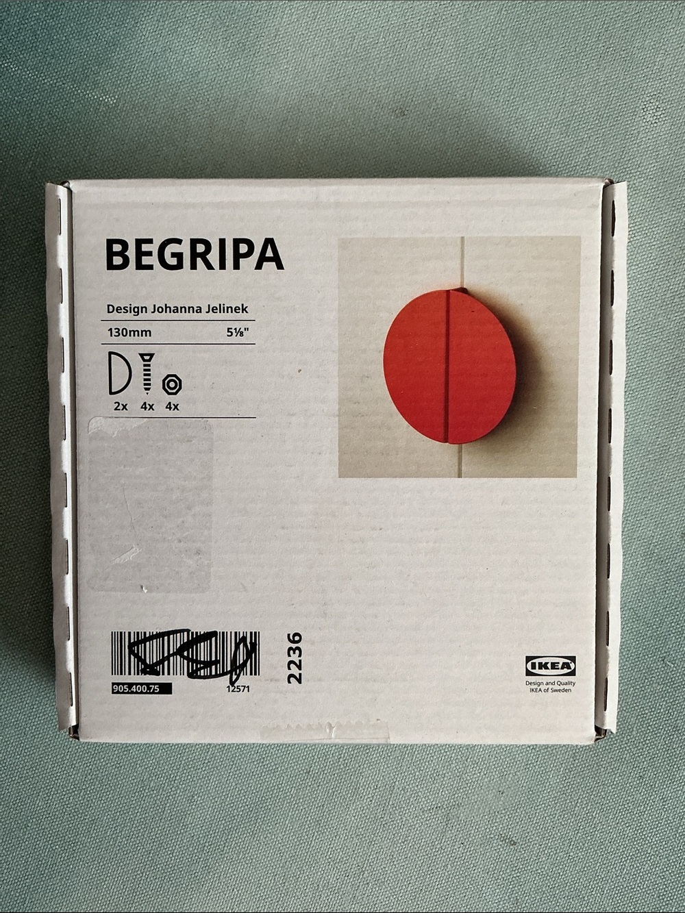 IKEA BEGRIPA Cabinet Door Handles by Johanna Jelinek